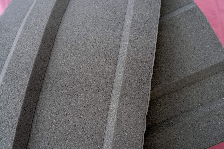 brightr eclipse pillow memory foam layers taken apart